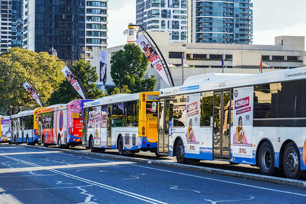 UMS Case Studies, QLD Buses