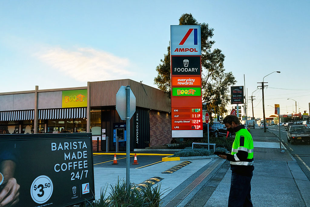 UMS Case Studies, Ampol Service Stations